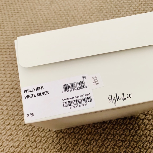 Style & Co Phyllis Two-Piece Evening Heels Size 8 - Picture 3 of 9